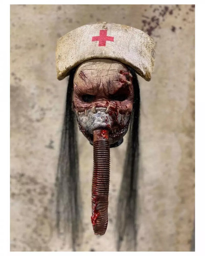Horror krankenschwester maske - horror,