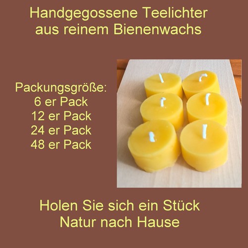 Teelichter aus reinem