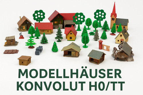 Modellhäuser konvolut tt - konvolut, ho/tt