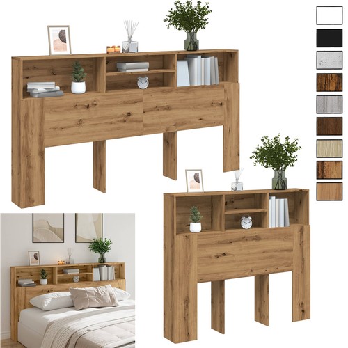 Bett kopfteil mit ablagen - bett,