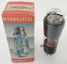 1 x Power Pentode 'RENS1374d' TELEFUNKEN Berlin made in 1953,  NOS