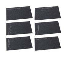 6 Stück Tischset Filz Spruch