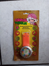 Zodiac Watch -(Plastik Uhr )HongKong Spielzeig ovp. -frühe 70 er Jahre - old