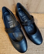 Spangenpumps schwarz, Gr.41. Sehr selten getragen, kaum Tragespuren.