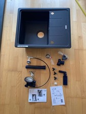 Franke Basis BFG 611-62 Onyx Granit Küchenspüle Einbauspüle Spültisch Schwarz