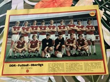 Mannschaftsfoto DDR Oberliga BFC Dynamo 1974 Gebraucht aus NBI Zeitung