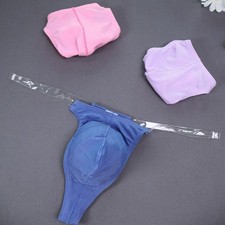 Herren Transparent Dünn Band