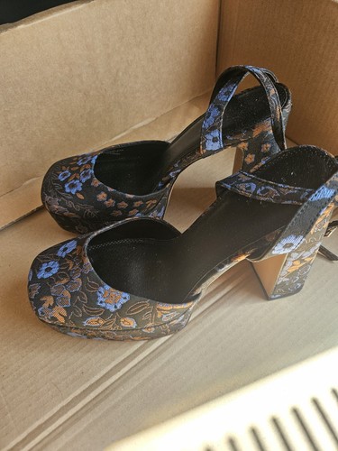 High heels plateau - heels, gr.39