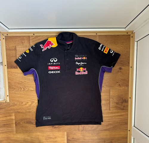 Red bull racing polo shirt - bull,