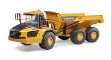 Bruder Spielzeug 02455 Volvo Dumper Baustellenfahrzeug A60H Kipper Baufahrzeug