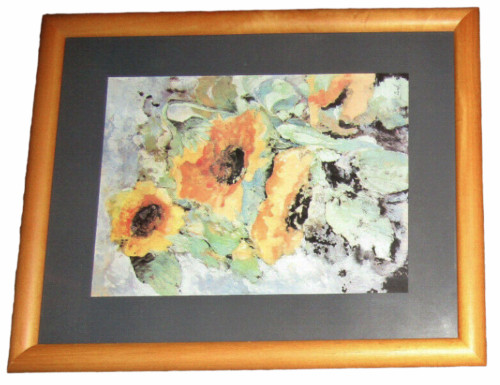 Wandbild sonnenblumen als - wandbild,