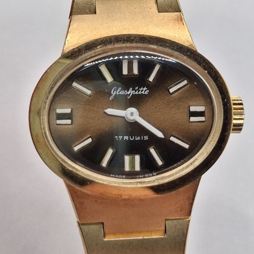 Vintage glashütte handaufzug - vintage,