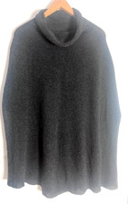 Luxus damen cashmere poncho - cashmere,