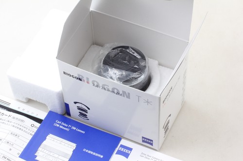 New carl zeiss biogon t - carl, t*