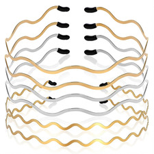 Metall Haarreifen Set Gold