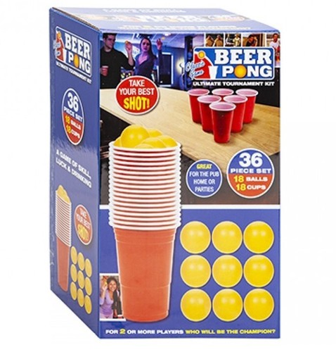 Teiliges beer pong set - beer,