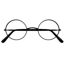 Brille Schwarz Metall Gestell