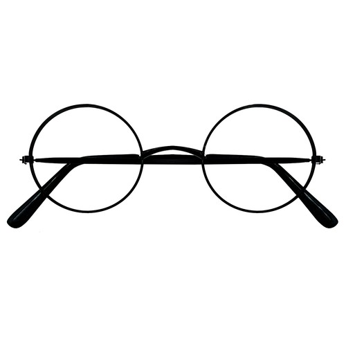 Brille schwarz metall - brille,
