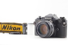 [Fast neuwertig] Nikon FE2 schwarze analoge Kleinbildkamera Ai-s Ais 50 mm f/...