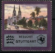 Reklamemarke Stuttgart
