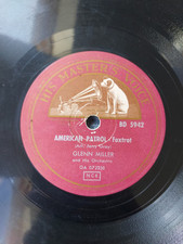 RAR schwedische Pressung Glenn Miller Schellack 78,Moonlight Serenade/American P
