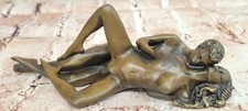 Messingskulptur Hautfarben Stecker Und Buchse Sexuelle Erotik Kunst Deko Statue