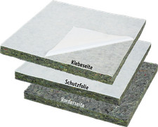 Oldtimer Dämmung 15mm selbstklebend Schalldämmung Dämmvlies Dämmmatte Auto KFZ