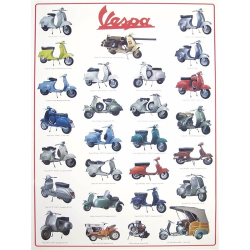 Poster piaggio mit motiv - poster,