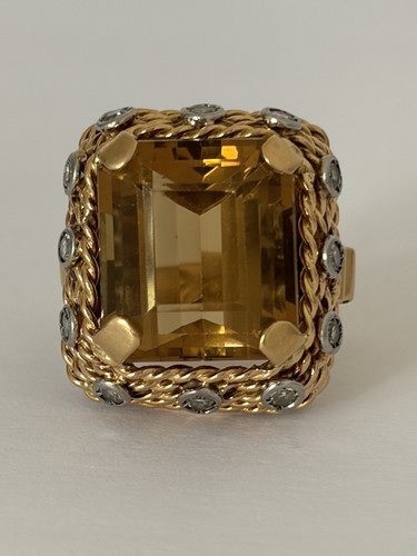 7963 vintage ring - ring, gelbgold