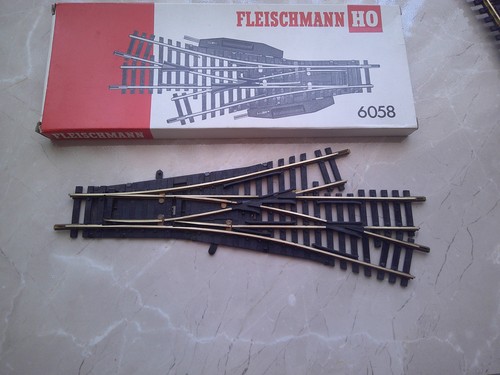 Dreiwegeweiche 6057 ohne - 1x,