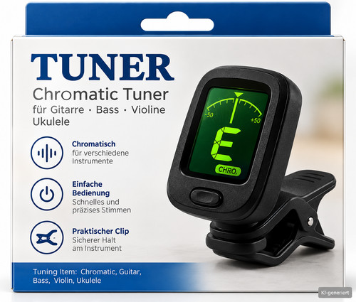 Digital clip tuner stimmgerät - tuner,