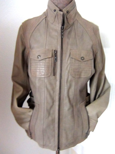 Damen jacke lederjacke - jacke,