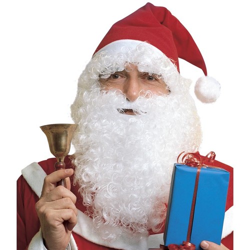 Weihnachtsmann mütze bart - mÜtze,