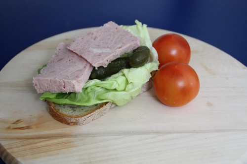 400g schinkenwurst dosenwurst - schinkenwurst,