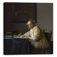Vermeer Frau schreibt Design