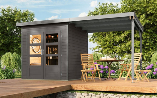 Gartenhaus holz 28mm pluto - 28mm,