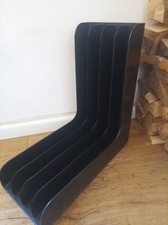 LP- Schallplattenständer Winkel L-Form 70er Jahre ca. 32cm x 32cm x 15cm