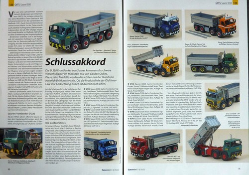 Saurer 330 kipper - d,