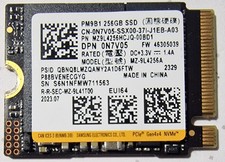 Samsung 256GB SSD PCIe Gen4x4