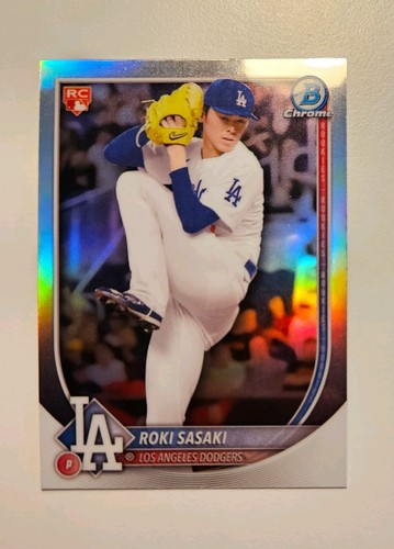 Roki sasaki 2025 bowman - rc, 2025-26