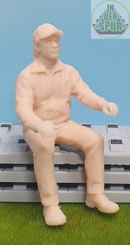 Spur modellfigur lokführer - modellfigur,