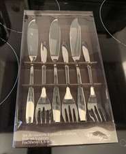 Edelstahl Fisch Besteck 6er