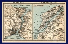 Landkarte anno 1905 -