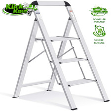 KINGRACK Trittleiter 3 Stufen
