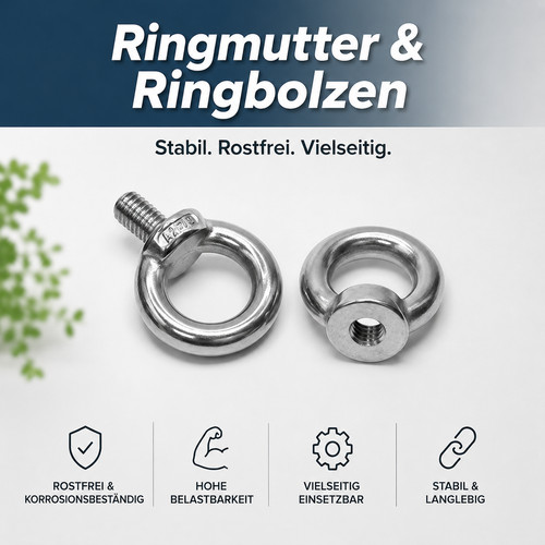 Ringmutter ringbolzen hebeöse - ringbolzen,