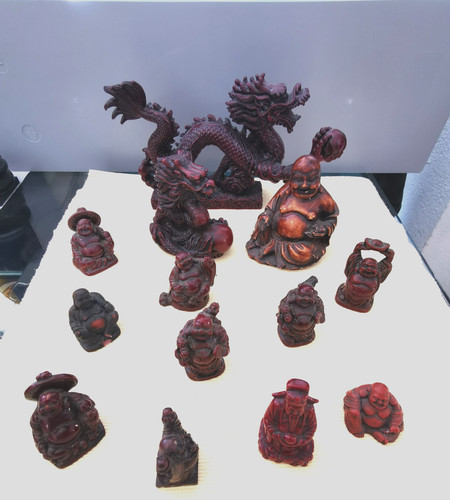 Konvolut asiatische figuren - asiatische, im
