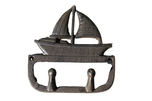 Doppel wandhaken segelschiff - wandhaken,
