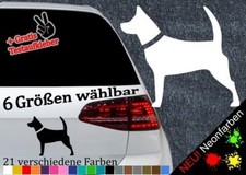 Husky Aufkleber -6 Größen 21 Farben- Laika Terrier Basenji Eurasier Schäferhund