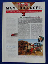 120) Manitou Magazin 22 - Teleskoplader MLT 527 MT 1240 Stapler MSLD