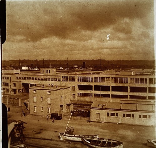 Frankreich havre baustelle - le,